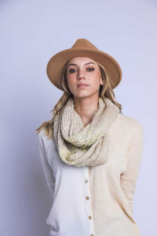 TWO TONED INFINITY STRING SCARF king-general-store-5710.myshopify.com