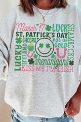 ST PATRICK COLLAGE Graphic Sweatshirt