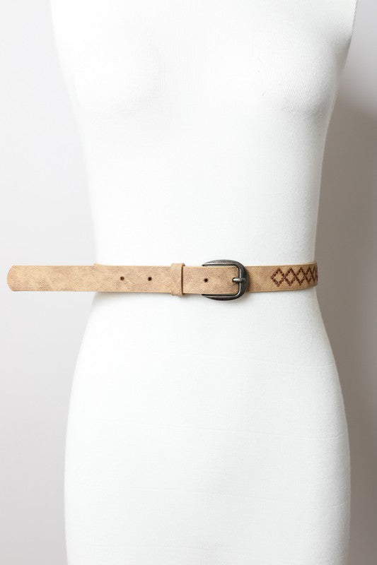 Skinny Punched Out Belt king-general-store-5710.myshopify.com