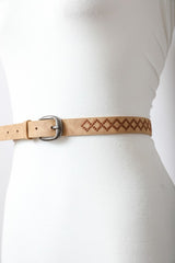 Skinny Punched Out Belt king-general-store-5710.myshopify.com