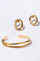 Oval Earring and Bracelet Set king-general-store-5710.myshopify.com