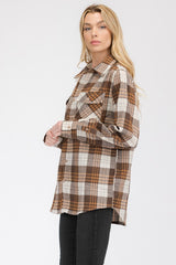 BOYFRIEND Fit Checker Plaid Flannel Long Sleeve king-general-store-5710.myshopify.com