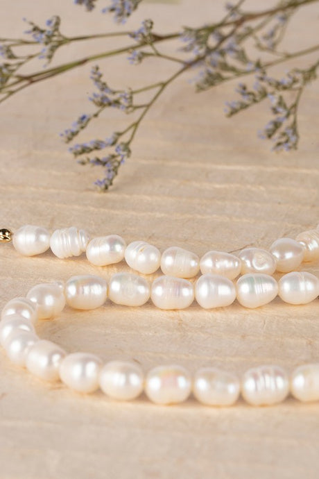 Small-Sized Natural Pearl Bracelet and Necklace Set king-general-store-5710.myshopify.com