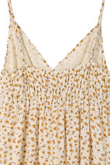 Yellow Floral Tank Dress king-general-store-5710.myshopify.com