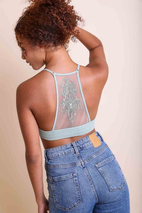 Tattoo Mesh Racerback Bralette king-general-store-5710.myshopify.com