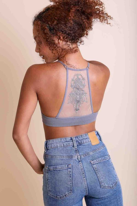 Tattoo Mesh Racerback Bralette king-general-store-5710.myshopify.com