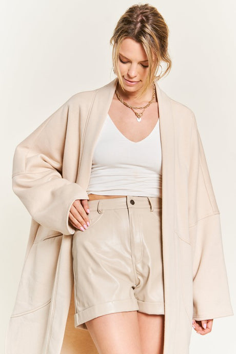 Plus Oversized Knit Cardigan king-general-store-5710.myshopify.com