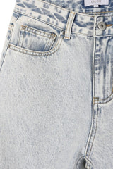 Pale Blue High Waist Denim Jeans king-general-store-5710.myshopify.com