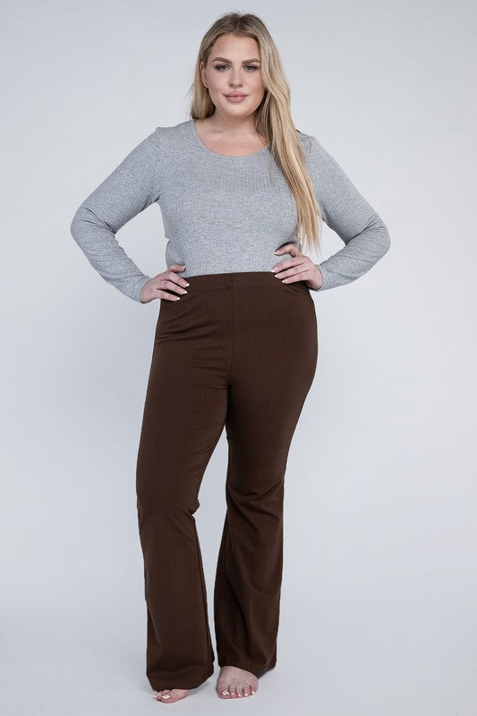 Plus Everyday Flare Bottoms king-general-store-5710.myshopify.com