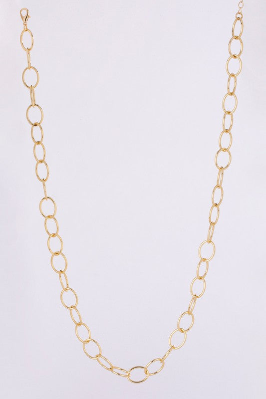 Gold Chain Bracelet and Necklace Set king-general-store-5710.myshopify.com