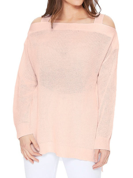 Off Shoulder Loose Over Sized Fit Sweater Knit Top king-general-store-5710.myshopify.com