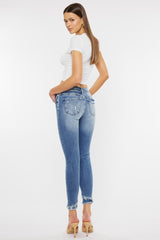 Mid Rise Ankle Skinny Jeans king-general-store-5710.myshopify.com