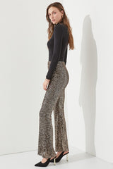 High Waist Flare Leg Sequin Pants king-general-store-5710.myshopify.com