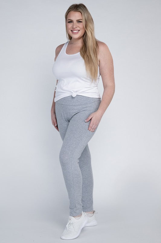 Plus Everyday Leggings with Pockets king-general-store-5710.myshopify.com