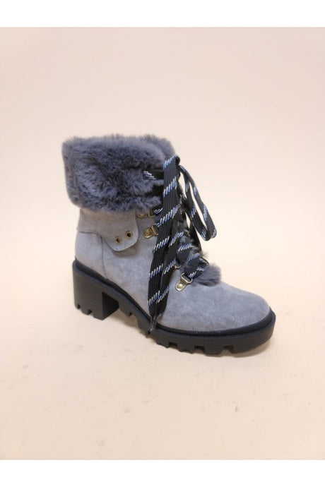 Vini-Fur Combat Booties king-general-store-5710.myshopify.com