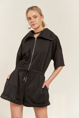 Terry Zip Up Front Romper king-general-store-5710.myshopify.com