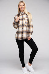 Cozy Plaid Flannel Shacket king-general-store-5710.myshopify.com