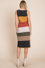 Plus Color Block Casual Midi Dress king-general-store-5710.myshopify.com