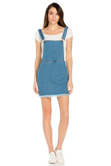 Denim Mini Skirt Overall king-general-store-5710.myshopify.com