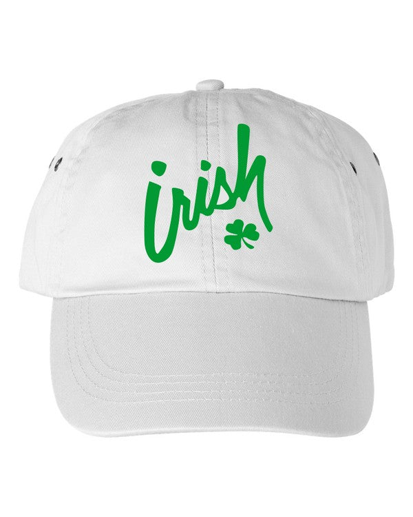 Irish with Clover Dad Hat king-general-store-5710.myshopify.com