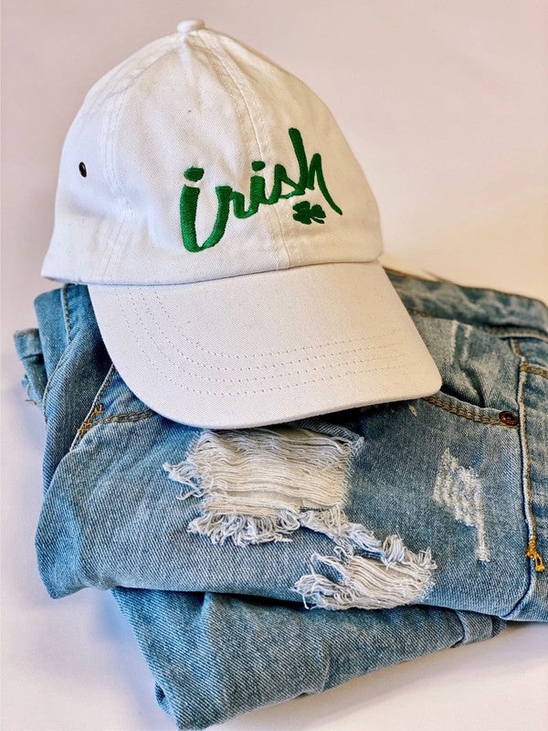 Irish with Clover Dad Hat king-general-store-5710.myshopify.com