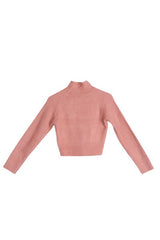 Crop Mock Neck Sweater king-general-store-5710.myshopify.com