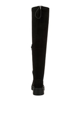 Babette Drawstring Detail Knee High Boots king-general-store-5710.myshopify.com