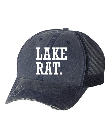 Lake Rat Embroidered Trucker Hat king-general-store-5710.myshopify.com