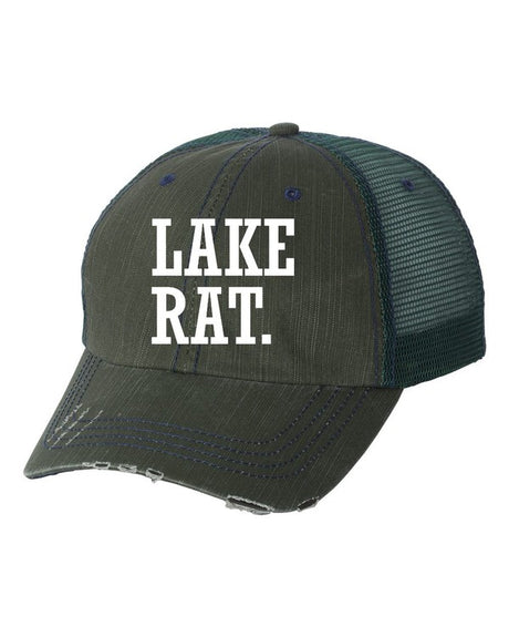 Lake Rat Embroidered Trucker Hat king-general-store-5710.myshopify.com