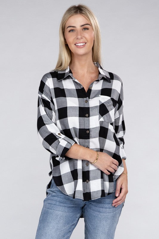 Classic Plaid Flannel Shirt king-general-store-5710.myshopify.com