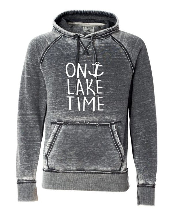 On Lake Time Vintage Washed Hoodie king-general-store-5710.myshopify.com