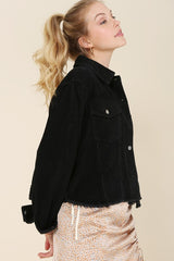 Frayed Corduroy Jacket king-general-store-5710.myshopify.com