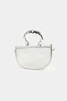 Fame Glossy Semi Circle Top Handle Bag