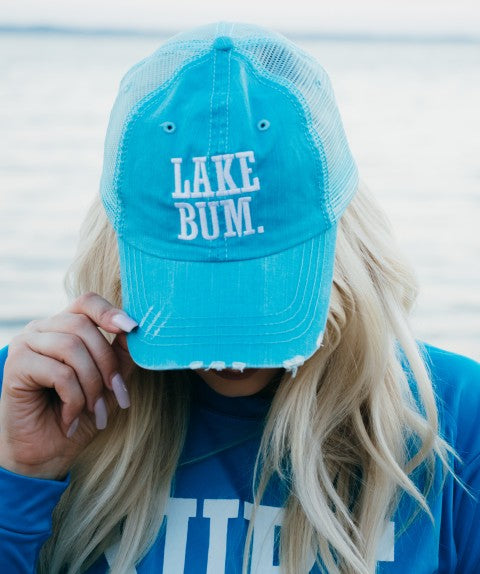 Lake Bum Mesh Trucker Hat king-general-store-5710.myshopify.com