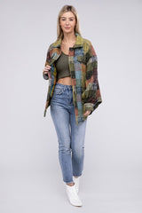 Loose Fit Buttoned Down Check Shirt Jacket king-general-store-5710.myshopify.com