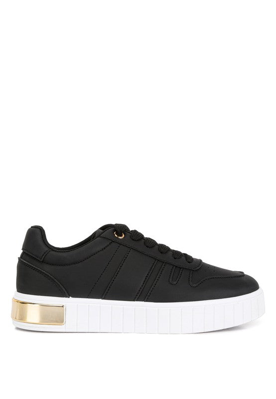 Welsh Panelling Detail Sneakers king-general-store-5710.myshopify.com