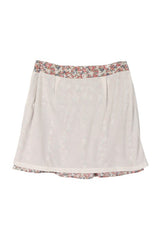 Shirred Floral Mini Skirt king-general-store-5710.myshopify.com