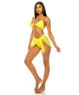 Three Piece Bikini Set with Cover Up king-general-store-5710.myshopify.com