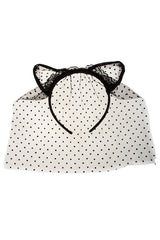 LACE CAT EARS HEADBAND king-general-store-5710.myshopify.com