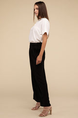 Casual Waffle Trouser Pants