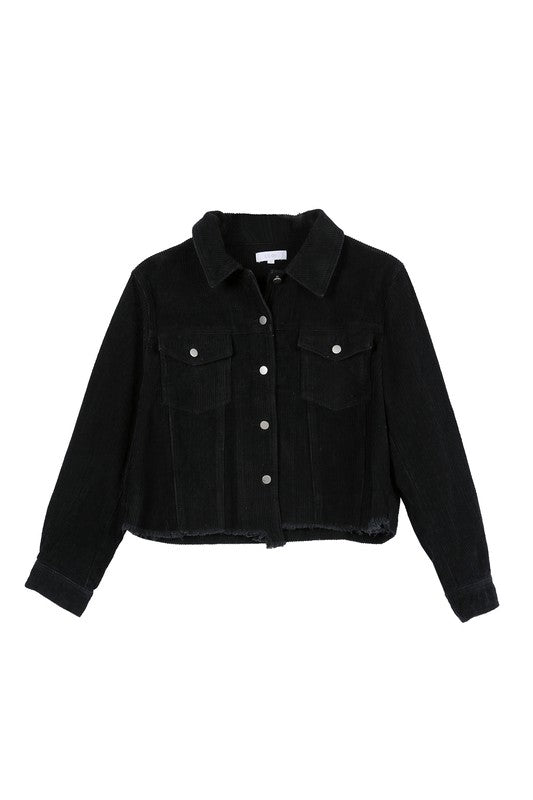 Frayed Corduroy Jacket king-general-store-5710.myshopify.com