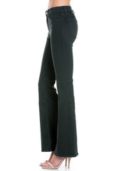 High Waisted Flare Denim Pants king-general-store-5710.myshopify.com