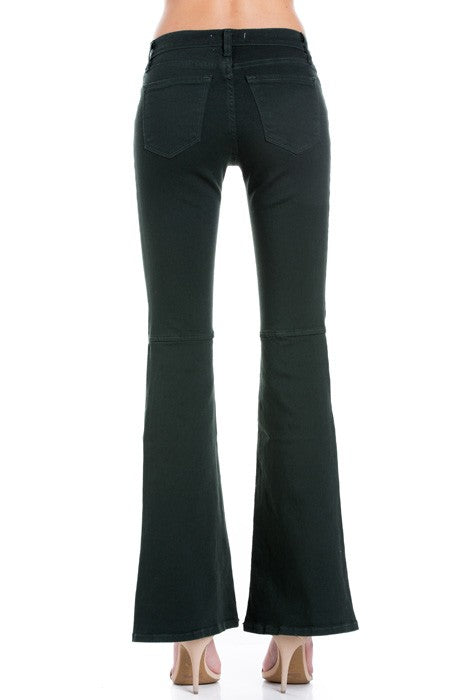 High Waist Flare Denim Pants king-general-store-5710.myshopify.com