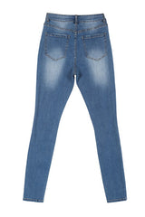 Dark wash distressed skinny jeans king-general-store-5710.myshopify.com