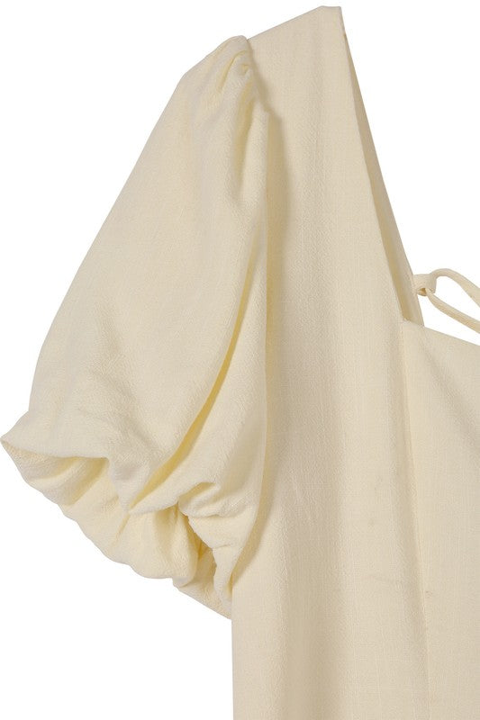 Light Yellow Back Strap Dress king-general-store-5710.myshopify.com