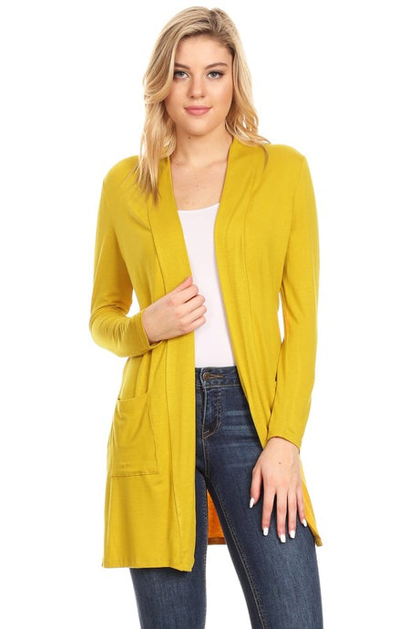 Knee Length Duster Cardigan king-general-store-5710.myshopify.com