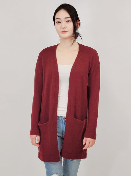 Cozy Elastic Loose Fit  Sweater Cardigan w/Pockets king-general-store-5710.myshopify.com