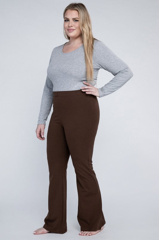 Plus Everyday Flare Bottoms king-general-store-5710.myshopify.com