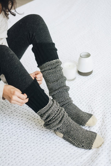 Knitted Lounge Socks king-general-store-5710.myshopify.com