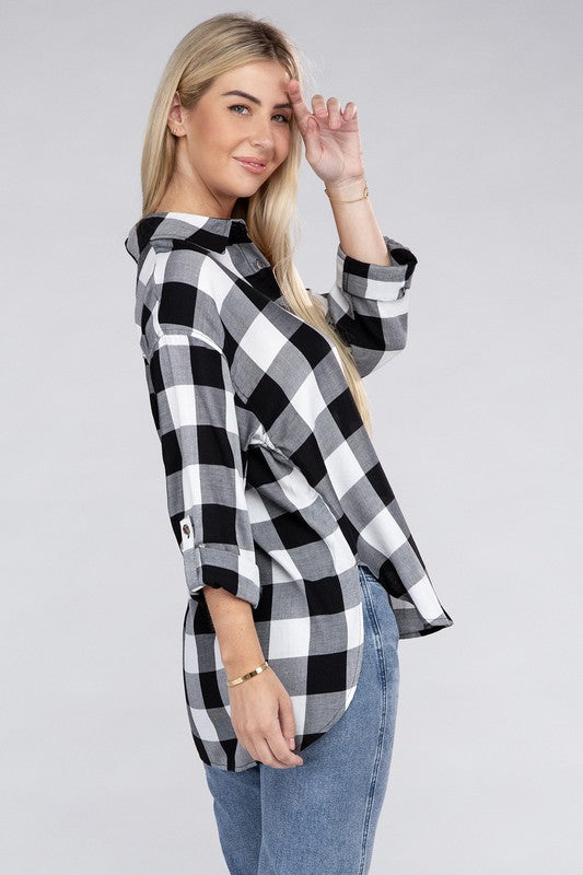 Classic Plaid Flannel Shirt king-general-store-5710.myshopify.com